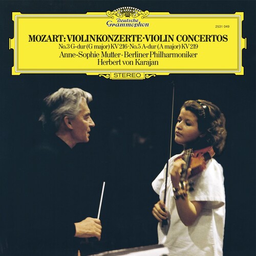 [PRE-ORDER] Anne-Sophie Mutter / Berliner Philharmoniker / Herbert von Karajan  - Mozart: Violin Concertos Nos. 3 & 5 [Original Source Series] [Release Date: 03/13/2026] ( VINYL LP )