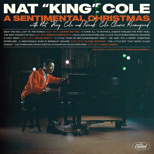 [DAMAGED] Nat King Cole - Sentimental Christmas With Nat King Cole & Friends ( VINYL LP )