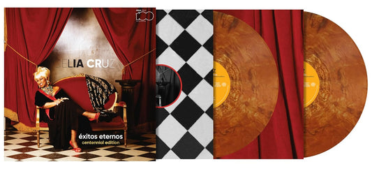 [DAMAGED] Celia Cruz - Exitos Eternos: Centennial Edition [Copper Vinyl] ( VINYL LP )