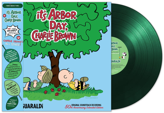 [PRE-ORDER] Vince Guaraldi - It's Arbor Day, Charlie Brown / Charlie Brown's All Stars! [50th Extended and 60th Anniversary Editions] [Forest Green Vinyl] [Release Date: 03/20/2026] ( VINYL LP )