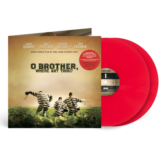 [PRE-ORDER] Various - O Brother, Where Art Thou? (Original Motion Picture Soundtrack) (25th Anniversary) [Indie-Exclusive Red Vinyl] [Release Date: 02/20/2025] ( VINYL LP )