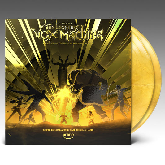 [PRE-ORDER] Neal Acree, Sam Riegel & Mr. Fantastic - The Legend Of Vox Machina: Season 3 [Gold Vinyl] [Release Date: 03/06/2026] ( VINYL LP )